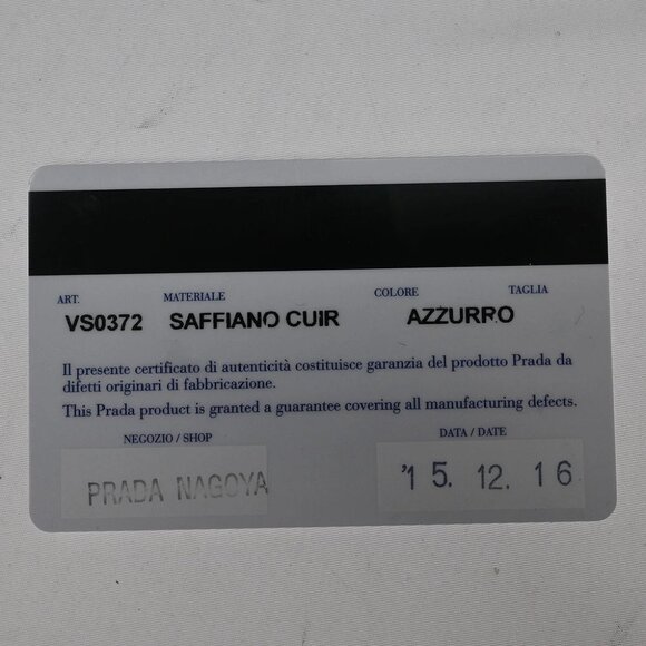 Prada Blue Leather Travel Duffle 2way Shoulder Handbag - Picture 11 of 11